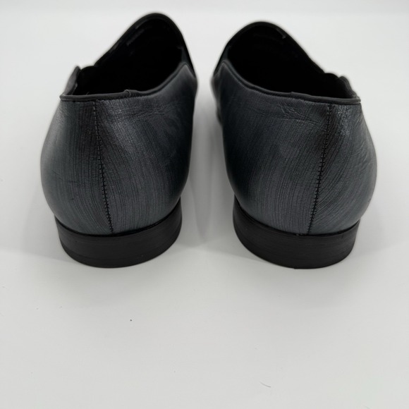 Robert Graham Fry Leather Loafer Black Ghost Camo Slip-On Shoes‎ US 13 main image 7